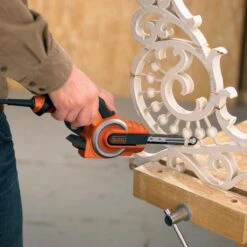 Black & Decker BLACK+DECKER KA902EK-QS Powerfile Bandschuurmachine - 400W - Met 12 Accessoires -Makita Winkel 1200x1200 544