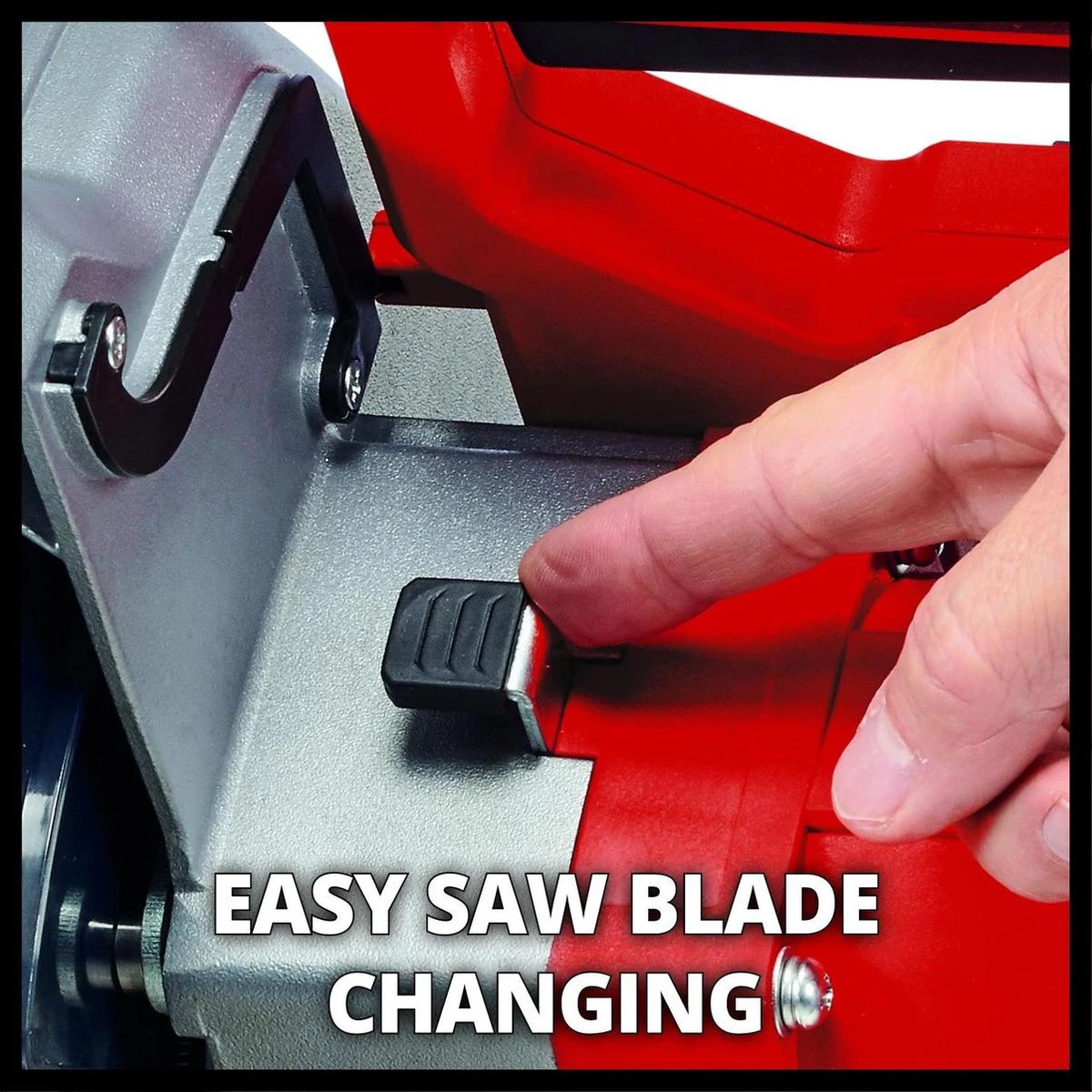 Einhell Radiaal, Afkort- En Verstekzaag - TC-SM 254 - 1800W - Ø254 Mm - 48 Tands Zaagblad - Met Laser 7 Einhell Radiaal, Afkort- En Verstekzaag - TC-SM 254 - 1800W - Ø254 Mm - 48 Tands Zaagblad - Met Laser - Afbeelding 5