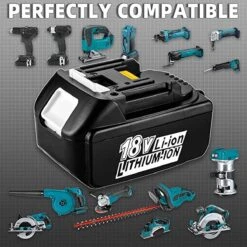 Gereedschapsaccu - Vervangende Accu Voor Makita - 18 V 5.0 Ah BL1850B - LED Display - 18V BL1830B BL1860B BL1840B BL1815 LXT-400 -Makita Winkel 1200x1200 65