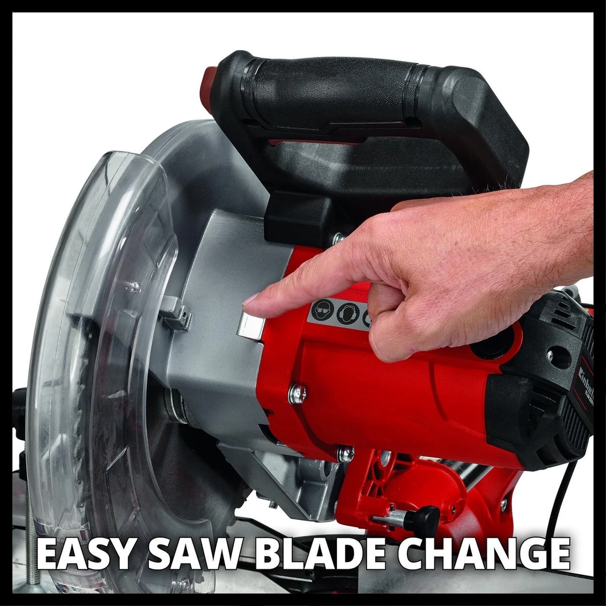 Einhell TC-SM 2531/2 U Radiaal Afkortzaag Inclusief Onderstel 19 Einhell TC-SM 2531/2 U Radiaal Afkortzaag Inclusief Onderstel - Afbeelding 17