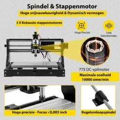 Vevor - Laser Cutter - Graveermachine - Graveerset - Graveerder - Graveerapparaat - Materialen Graveren - 500MW Laser + Volledige Graveerset 14 Vevor - Laser Cutter - Graveermachine - Graveerset - Graveerder - Graveerapparaat - Materialen Graveren - 500MW Laser + Volledige Graveerset -Makita Winkel 1200x1200 68