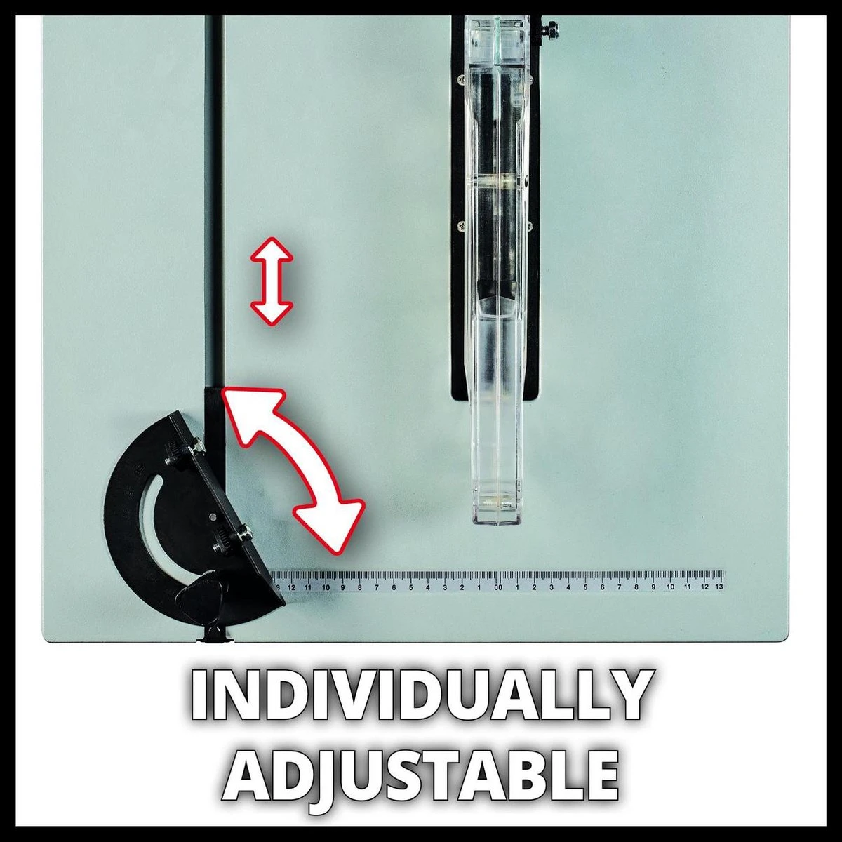 Einhell Zaagtafel - TC-TS 210 - 1200W - Ø210 Mm - 24 Tands Zaagblad 5 Einhell Zaagtafel - TC-TS 210 - 1200W - Ø210 Mm - 24 Tands Zaagblad - Afbeelding 3