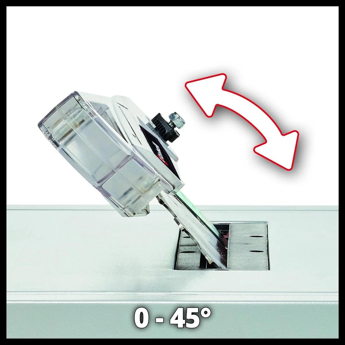 Einhell Zaagtafel - TC-TS 210 - 1200W - Ø210 Mm - 24 Tands Zaagblad 7 Einhell Zaagtafel - TC-TS 210 - 1200W - Ø210 Mm - 24 Tands Zaagblad - Afbeelding 5