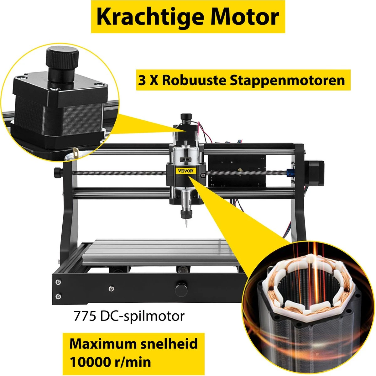 Vevor - Laser Cutter - Graveermachine - Graveerset - Graveerder - Graveerapparaat - Materialen Graveren - 500MW Laser + Volledige Graveerset 8 Vevor - Laser Cutter - Graveermachine - Graveerset - Graveerder - Graveerapparaat - Materialen Graveren - 500MW Laser + Volledige Graveerset - Afbeelding 6