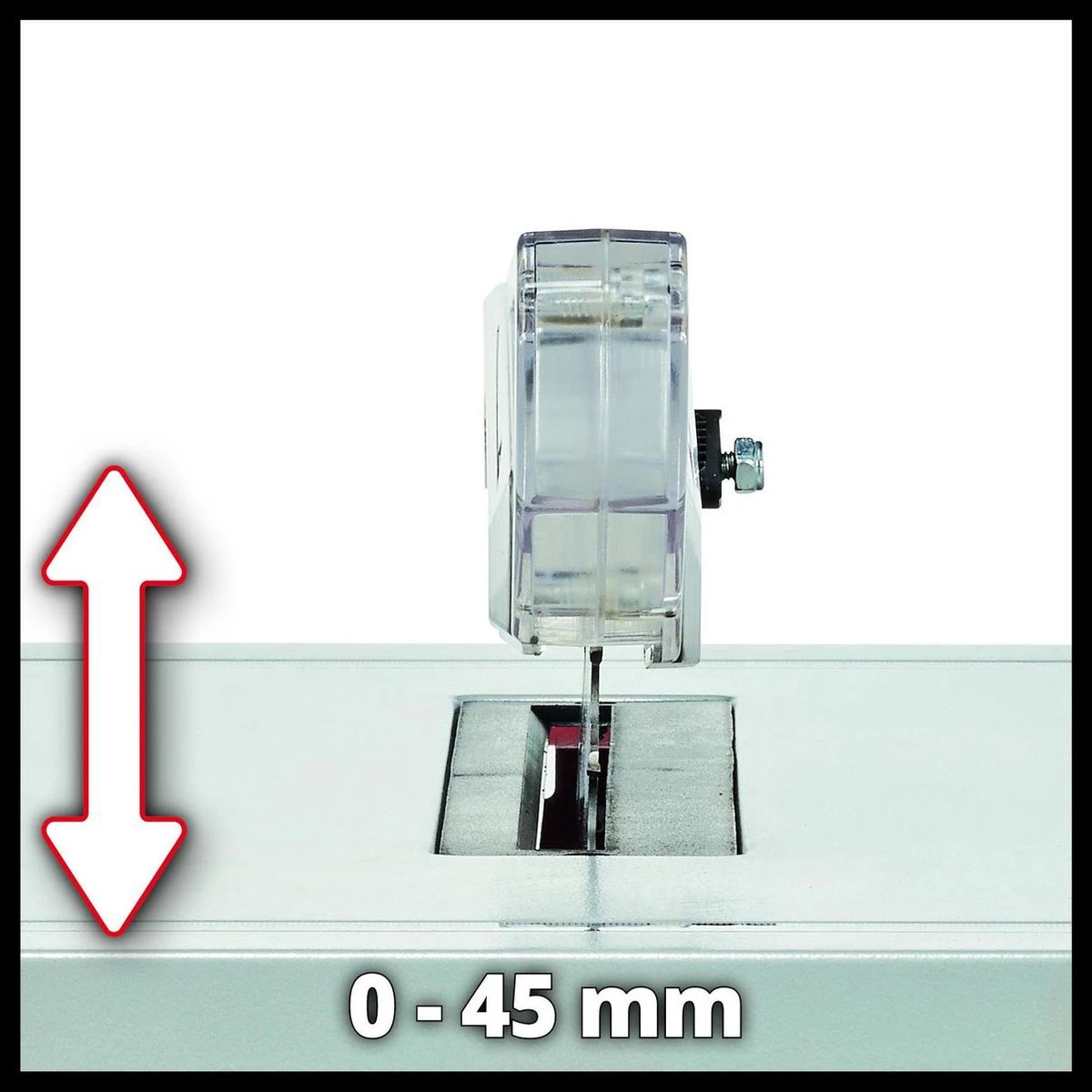 Einhell Zaagtafel - TC-TS 210 - 1200W - Ø210 Mm - 24 Tands Zaagblad 11 Einhell Zaagtafel - TC-TS 210 - 1200W - Ø210 Mm - 24 Tands Zaagblad - Afbeelding 9