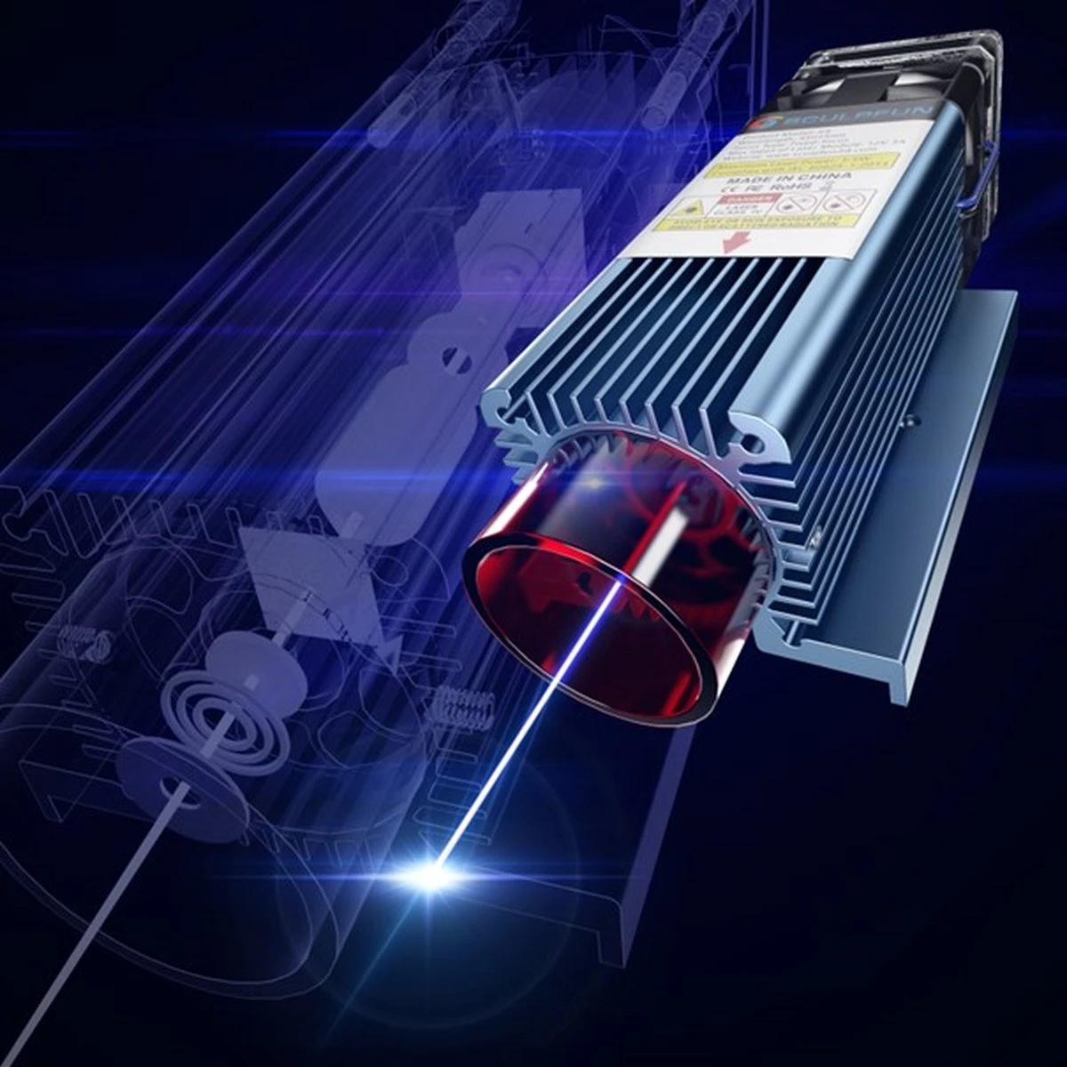 Sculpfun S9 Pro - Laser Cutter Met Ultra Dunne Laser - Laser Graveermachine - Laser Engraver - Hoge Precisie Snijmachine 5.5W 90W - Volledige Set - Snijvlak 410x420mm - 3kg 19 Sculpfun S9 Pro - Laser Cutter Met Ultra Dunne Laser - Laser Graveermachine - Laser Engraver - Hoge Precisie Snijmachine 5.5W 90W - Volledige Set - Snijvlak 410x420mm - 3kg - Afbeelding 17