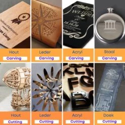 Merkloos Sculpfun S9 Laser Graveermachine | Ultra-Dunne Laser | Graveermachine | Laser Cutter | Hout Acryl Laser Snijmachine -Makita Winkel 1200x1200 734