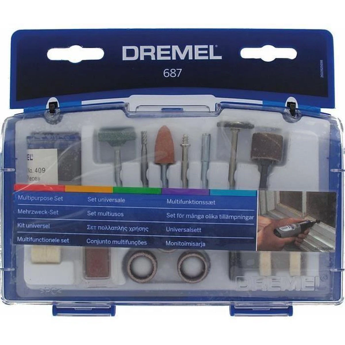 Dremel 687 Multifunctionele Set - Multitool Accessoireset 6 Dremel 687 Multifunctionele Set - Multitool Accessoireset - Afbeelding 4