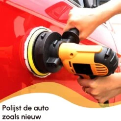 Gtrise Polijstmachine - Poetsmachine Incl. 5 Polijstschijven - 1400W Krachtige Motor -Makita Winkel 1200x1200 797