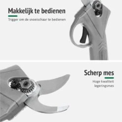 Mardin Elektrische Snoeischaar - Accu Snoeischaar – Elektrische Heggenschaar – Snoeischaar - Inclusief Koffer - Extra Accu - Grijs -Makita Winkel 1200x1200 817