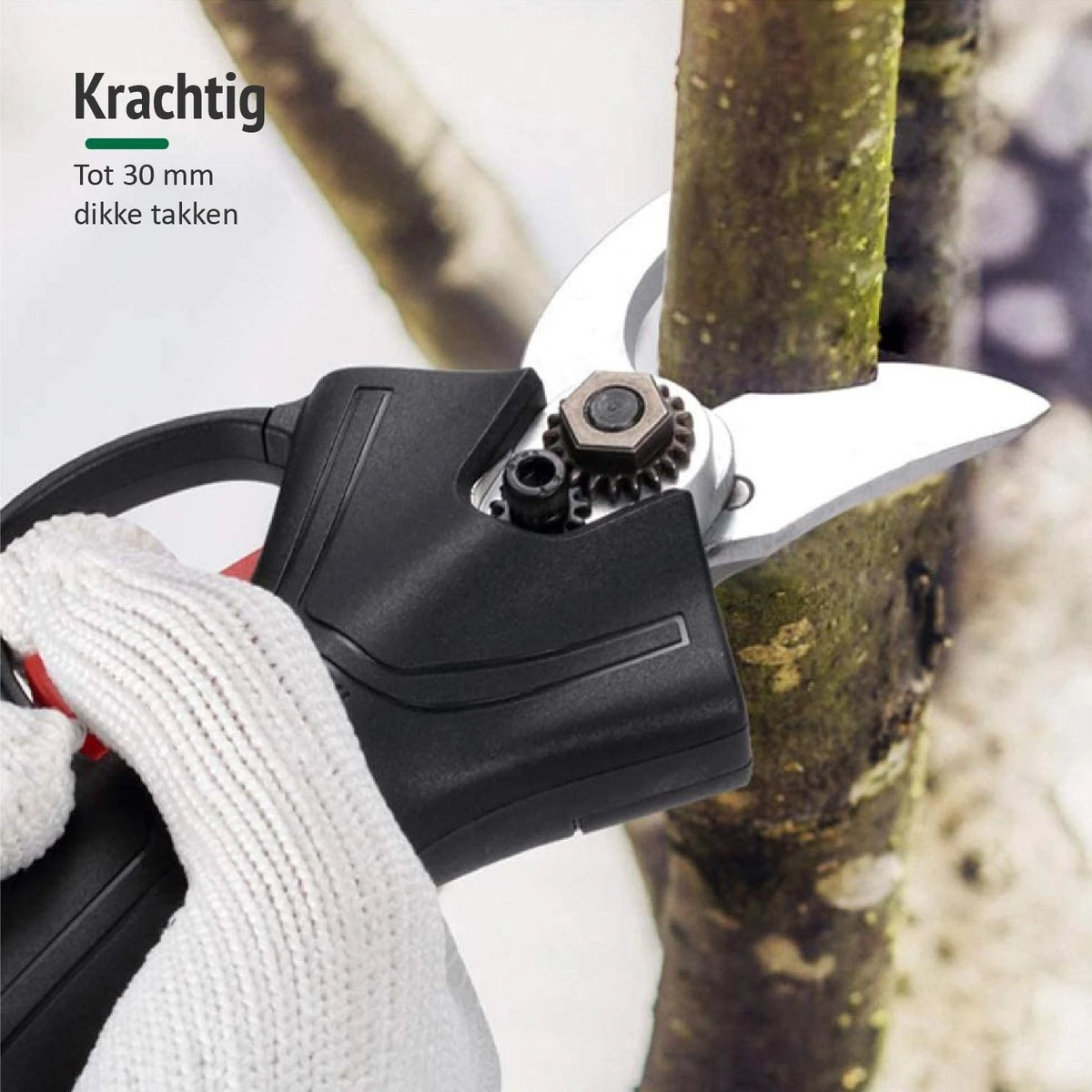 Mardin Elektrische Snoeischaar - Accu Snoeischaar – Elektrische Heggenschaar – Snoeischaar - Inclusief Koffer - Extra Accu - Zwart 8 Mardin Elektrische Snoeischaar - Accu Snoeischaar – Elektrische Heggenschaar – Snoeischaar - Inclusief Koffer - Extra Accu - Zwart - Afbeelding 6