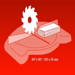 Einhell Kap- En Verstekzaag TC-MS 2112 (1600 W - Zaagblad Ø 210 Mm - Zaagbreedte 120 Mm - Zwenkbare Zaagkop) -Makita Winkel 1200x1200 83