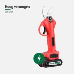 Mardin Elektrische Snoeischaar - Accu Snoeischaar – Elektrische Heggenschaar – Snoeischaar - Inclusief Koffer - Extra Accu - Rood -Makita Winkel 1200x1200 836