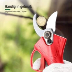 Mardin Elektrische Snoeischaar - Accu Snoeischaar – Elektrische Heggenschaar – Snoeischaar - Inclusief Koffer - Extra Accu - Rood -Makita Winkel 1200x1200 838