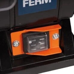FERM Tafelslijpmachine - 150W - Stofdichte Schakelaar - Vonkvangers - Incl. 2 Slijpschijven Voor Fijn- Als Grof Slijpen -Makita Winkel 1200x1200 866