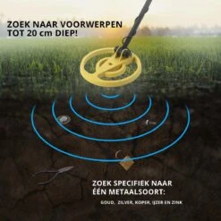 MacGyver Metaaldetector Target Met Unieke Pinpointer ( Nog Nauwkeuriger) - Detectie Apparaat Tot 20cm - Display - Waterdichte Zoekspoel -Makita Winkel 1200x1200 880