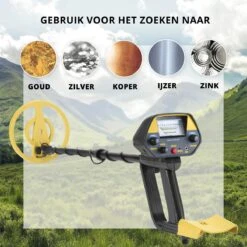 MacGyver Metaaldetector Target Met Unieke Pinpointer ( Nog Nauwkeuriger) - Detectie Apparaat Tot 20cm - Display - Waterdichte Zoekspoel -Makita Winkel 1200x1200 881