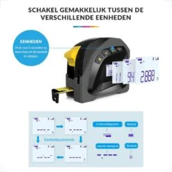 YONO Laser Afstandsmeter - 40 Meter + 5 M Rolmaat 2in1 – Digitaal – Zwart En Geel 17 YONO Laser Afstandsmeter - 40 Meter + 5 M Rolmaat 2in1 – Digitaal – Zwart En Geel -Makita Winkel 1200x1200 928