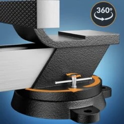 Monzana Bankschroef 150mm Spanbreedte Koolstofstaal 360° Draaibaar Aambeeld -Makita Winkel 1200x1200 948