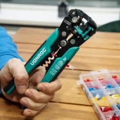 VONROC Professionele Automatische Striptang - Krimp- En Isoleertang - Met 270-delig Accessoireset -Makita Winkel 1200x1200 969