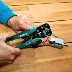 VONROC Professionele Automatische Striptang - Krimp- En Isoleertang - Met 270-delig Accessoireset -Makita Winkel 1200x1200 970