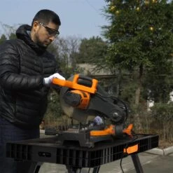 FUXTEC Werkbank - 5in1 - Universele Werkbank, Werkplatform, Steiger, Zaagbok, Transportrol En Werkplaatsrolbord In één - FX-WB 21 FUXTEC Werkbank - 5in1 - Universele Werkbank, Werkplatform, Steiger, Zaagbok, Transportrol En Werkplaatsrolbord In één - FX-WB -Makita Winkel 1200x1200 971