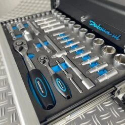 Datona® Gereedschapskist - 4 Lades Gevuld - Zwart -Makita Winkel 1200x1200 980