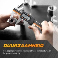 TIOF Digitale Schuifmaat - Opbergcase – Incl. 3 Batterijen – 150 Mm – LCD – RVS -Makita Winkel 1200x1200 990
