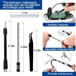 Igoods Schroevendraaierset - 115 In 1 Delige Precisie Schroevendraaier Set -Makita Winkel 1200x1200 996