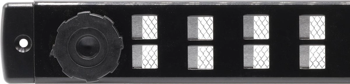 Zwarte Bold Line Schuifrooster 370x40mm 6 Zwarte Bold Line Schuifrooster 370x40mm - Afbeelding 4