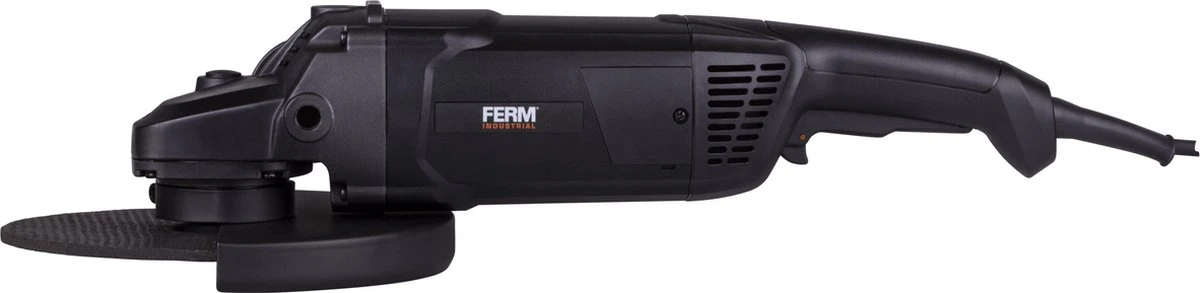 FERM Industrial – Haakse Slijper – 2600W – Ø230MM – 3m Rubberen Kabel 4 FERM Industrial – Haakse Slijper – 2600W – Ø230MM – 3m Rubberen Kabel - Afbeelding 2