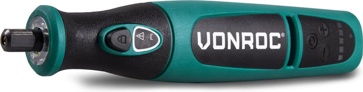 VONROC Accu Multitool – Roterend – 8V – Incl. 24 Accessoires, Oplader & Opbergtas 4 VONROC Accu Multitool – Roterend – 8V – Incl. 24 Accessoires, Oplader & Opbergtas - Afbeelding 2
