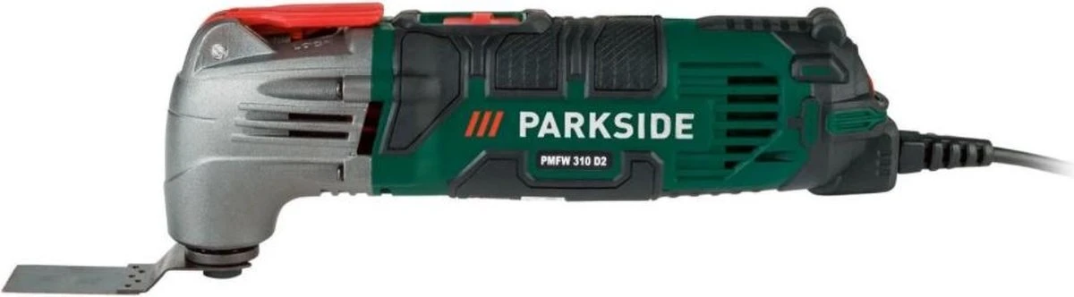 PARKSIDE® Multifunctioneel Gereedschap - 310 W - Multitool Geschikt Voor Talloze Toepassingen Zoals Zagen, Slijpen, Schaven En Schuren 11 PARKSIDE® Multifunctioneel Gereedschap - 310 W - Multitool Geschikt Voor Talloze Toepassingen Zoals Zagen, Slijpen, Schaven En Schuren - Afbeelding 9