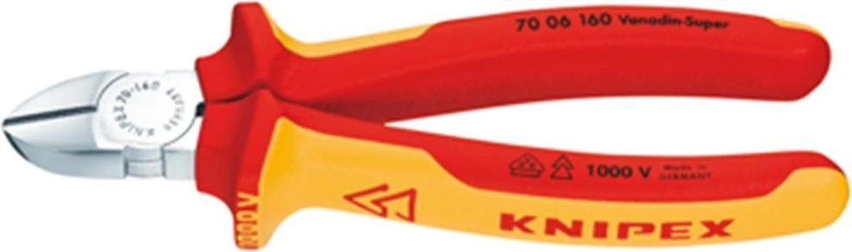 Knipex Zijsnijtang - 7006 - 160mm 15 Knipex Zijsnijtang - 7006 - 160mm - Afbeelding 13