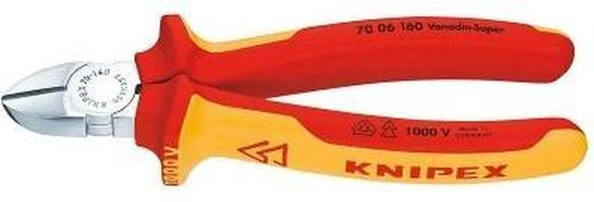 Knipex Zijsnijtang - 7006 - 160mm 19 Knipex Zijsnijtang - 7006 - 160mm - Afbeelding 17