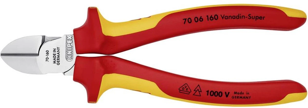 Knipex Zijsnijtang - 7006 - 160mm 7 Knipex Zijsnijtang - 7006 - 160mm - Afbeelding 5