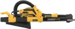 Powerplus POWX0477 Telescopische Wandschuurmachine - 710W - Ø225mm - Incl. 2 Schuurkoppen (rond En Driehoek), 6x Schuurpapier En Stofzak - Voor Plafond En Muur -Makita Winkel 1200x477