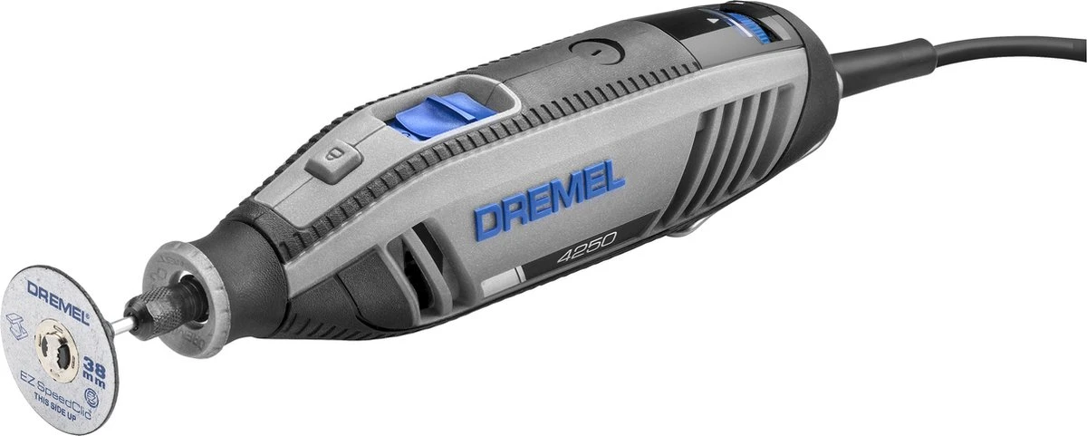 Dremel 4250 Multitool - Roterend - Incl. 45 Accessoires, 3 Hulpstukken, 2 Opbergoplossingen En Opbergkoffer 5 Dremel 4250 Multitool - Roterend - Incl. 45 Accessoires, 3 Hulpstukken, 2 Opbergoplossingen En Opbergkoffer - Afbeelding 3