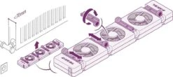 SpeedComfort Radiator Ventilator Uitbreidingsset – Geschikt Voor Trio, Duo En Mono Sets - Universeel - Standaard, Smalle En Enkelplaats Radiatoren -Makita Winkel 1200x532 8