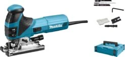 MAKITA Decoupeerzaag 4351FCTJ - Incl. Koffer - Bedraad - Incl. 1 Anti-splinterplaat -Makita Winkel 1200x551
