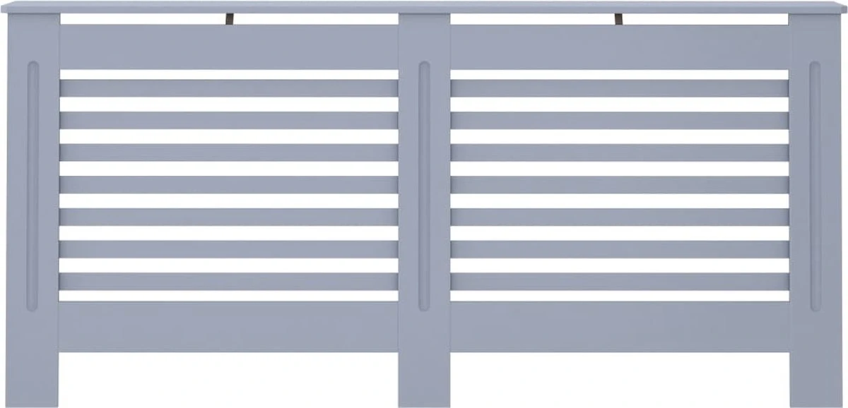 VidaXL Radiatorombouw 112x19x81.5 Cm MDF Wit 20 VidaXL Radiatorombouw 112x19x81.5 Cm MDF Wit - Afbeelding 18