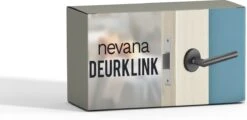 Deurklink - Deurbeslag - Deurkruk - Voor Binnen En Buiten - Zwart - RVS -Makita Winkel 1200x581