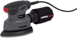 Powerplus POWE40020 Elektrische Schuurmachine - Handpalmschuurmachine - Multischuurschuurmachine - 140W - Incl. Stofopvangbox En 5x Schuurpapier -Makita Winkel 1200x594