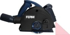 FERM WSM1009 Muurfrees - Freesmachine - 1700W - Met 2 Diamantschijven 125mm - Laser - Stofzuigadapter - Stevige Opbergkoffer -Makita Winkel 1200x597
