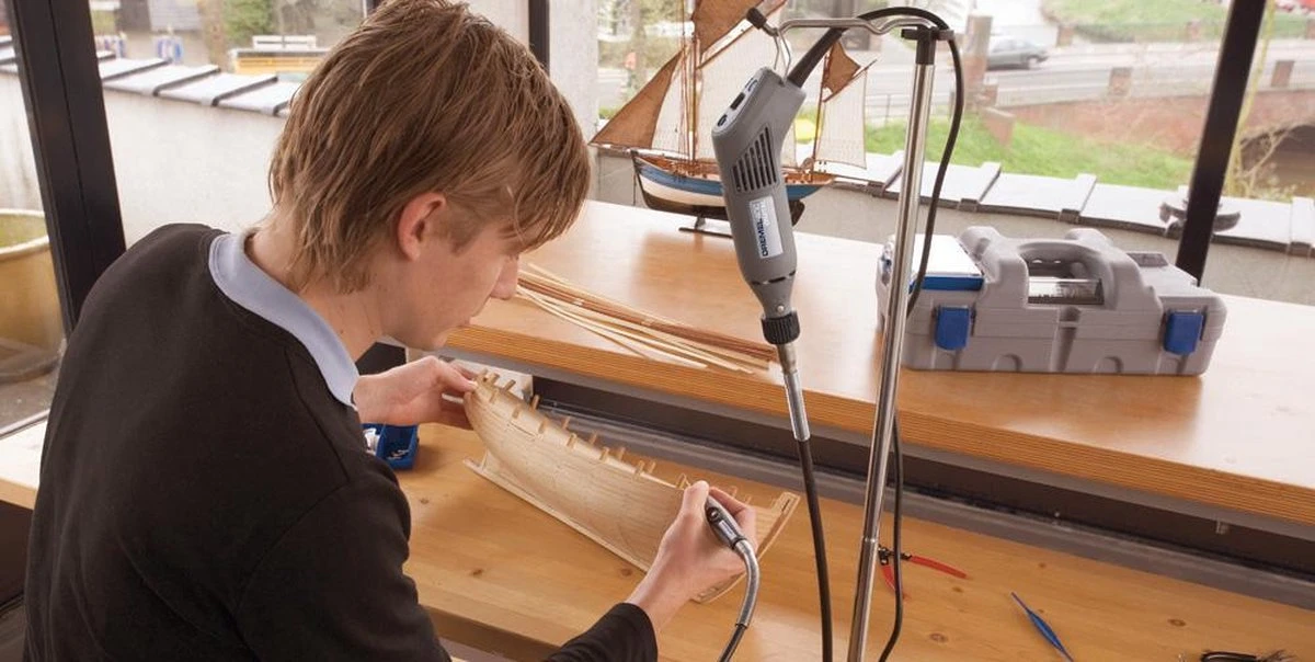 Dremel 2222 Multitool Machine Accessoire - Statief Voor Flexibele As 6 Dremel 2222 Multitool Machine Accessoire - Statief Voor Flexibele As - Afbeelding 4