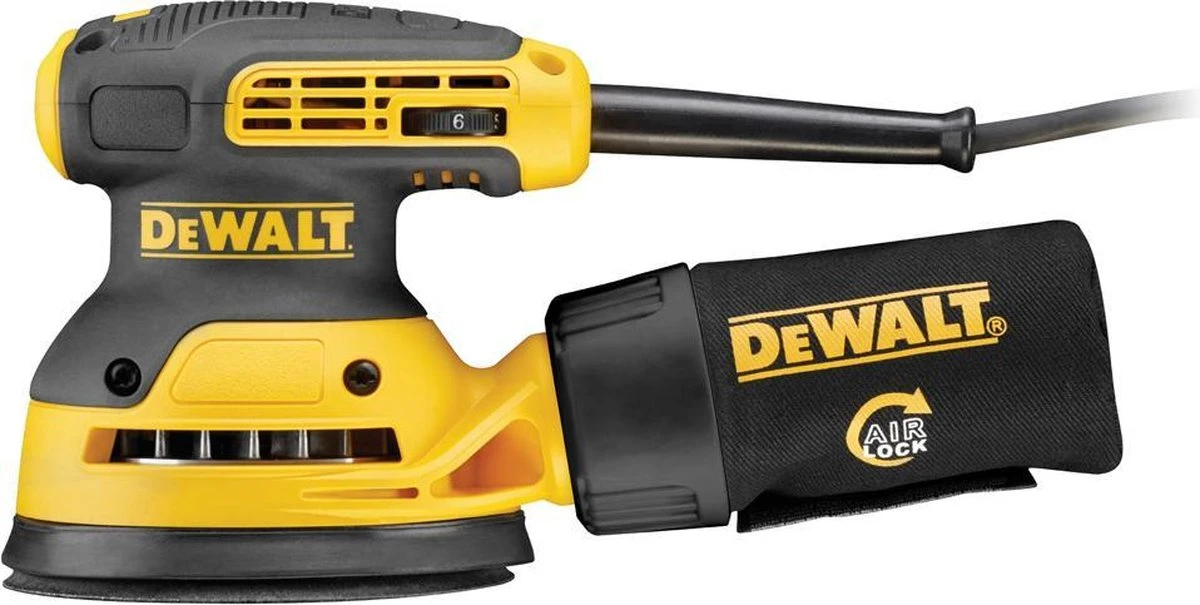 DeWalt DWE6423-QS280W Excentrische Schuurmachine- 280 W - Ø 125 Mm Schuuroppervlak 4 DeWalt DWE6423-QS280W Excentrische Schuurmachine- 280 W - Ø 125 Mm Schuuroppervlak - Afbeelding 2