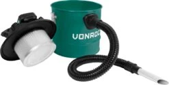VONROC Accu Aszuiger VPower 20V – 12L Reservoir – HEPA-filter - Incl. 2.0Ah Accu En Snellader -Makita Winkel 1200x606 2