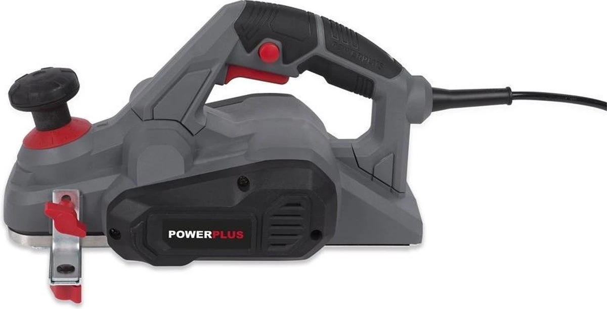 Powerplus POWE80030 Schaafmachine - 900W - Zijgeleider - Schaafdiepteinstelling - Opvangzak - Incl. 2 Messen 4 Powerplus POWE80030 Schaafmachine - 900W - Zijgeleider - Schaafdiepteinstelling - Opvangzak - Incl. 2 Messen - Afbeelding 2