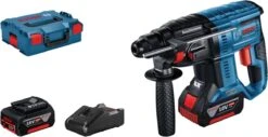 Bosch GBH 18V-21 18V Li-Ion Accu SDS-plus Combihamer Set (2 X 4.0Ah Accu) In L-Boxx -Makita Winkel 1200x615 5