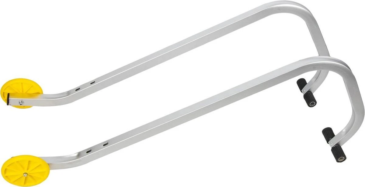 ALDORR Aluminium Nokhaak Met Wielen - Geschikt Voor Alle Ladders 3 ALDORR Aluminium Nokhaak Met Wielen - Geschikt Voor Alle Ladders